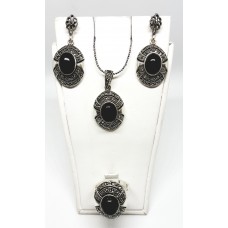 Oltu taşı Okyanus Bayan takı Seti